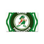 Irish Firefighter Sticker (Rectangular)