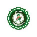 Irish Firefighter Magnet 3  (Round)