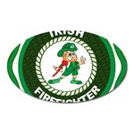 Irish Firefighter Magnet (Oval)