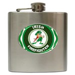 Irish Firefighter Hip Flask (6 oz)