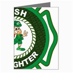 Irish Firefighter Greeting Card