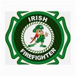 Irish Firefighter Small Glasses Cloth