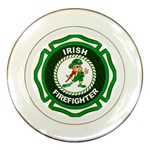 Irish Firefighter Porcelain Plate