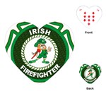 Irish Firefighter Playing Cards (Heart)