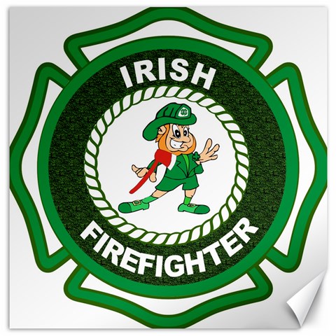 Irish Firefighter Canvas 12  x 12  from ArtsNow.com 11.4 x11.56  Canvas - 1