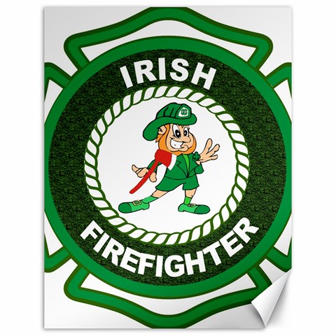 Irish Firefighter Canvas 12  x 16  from ArtsNow.com 11.86 x15.41  Canvas - 1