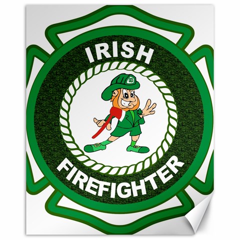 Irish Firefighter Canvas 16  x 20  from ArtsNow.com 15.75 x19.29  Canvas - 1