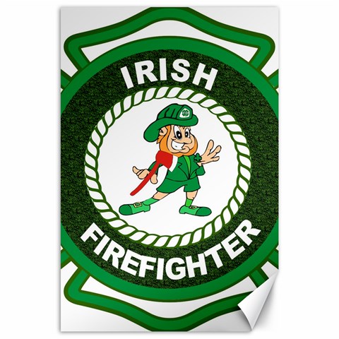 Irish Firefighter Canvas 24  x 36  from ArtsNow.com 23.35 x34.74  Canvas - 1