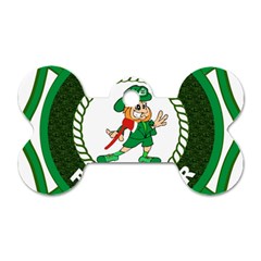 Irish Firefighter Dog Tag Bone (Two Sides) from ArtsNow.com Front