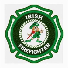 Irish Firefighter Medium Glasses Cloth (2 Sides) from ArtsNow.com Front