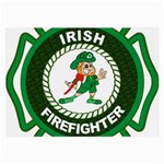 Irish Firefighter Large Glasses Cloth