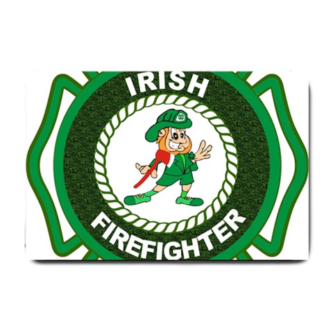 Irish Firefighter Small Doormat from ArtsNow.com 24 x16  Door Mat