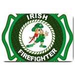 Irish Firefighter Large Doormat