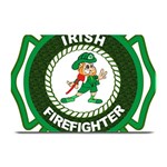 Irish Firefighter Plate Mat