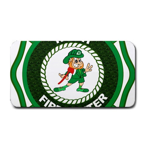 Irish Firefighter Medium Bar Mat from ArtsNow.com 16 x8.5  Bar Mat