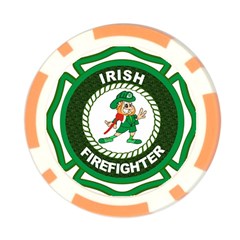 Irish Firefighter Poker Chip Card Guard from ArtsNow.com Front