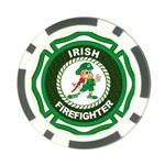 Irish Firefighter Poker Chip Card Guard