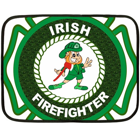 Irish Firefighter Fleece Blanket (Mini) from ArtsNow.com 35 x27  Blanket