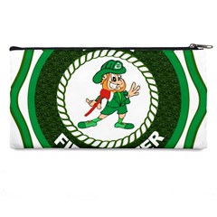 Irish Firefighter Pencil Case from ArtsNow.com Back