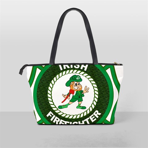 Irish Firefighter Classic Shoulder Handbag from ArtsNow.com Back