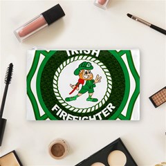 Irish Firefighter Cosmetic Bag (Medium) from ArtsNow.com Front