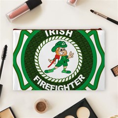 Irish Firefighter Cosmetic Bag (Large) from ArtsNow.com Back