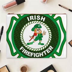 Irish Firefighter Cosmetic Bag (XL) from ArtsNow.com Front