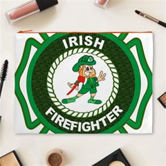 Irish Firefighter Cosmetic Bag (XL) from ArtsNow.com Front