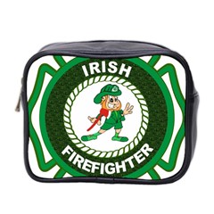 Irish Firefighter Mini Toiletries Bag (Two Sides) from ArtsNow.com Front