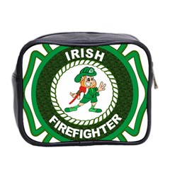 Irish Firefighter Mini Toiletries Bag (Two Sides) from ArtsNow.com Back