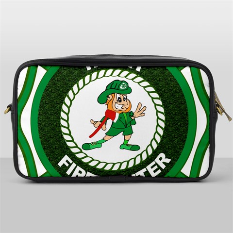 Irish Firefighter Toiletries Bag (One Side) from ArtsNow.com Front