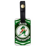 Irish Firefighter Luggage Tag (one side)