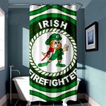 Irish Firefighter Shower Curtain 36  x 72  (Stall)