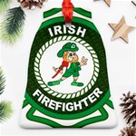 Irish Firefighter Bell Ornament (Two Sides)