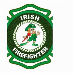 Irish Firefighter Small Garden Flag (Two Sides) from ArtsNow.com Front