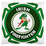 Irish Firefighter Large Cushion Case (One Side)