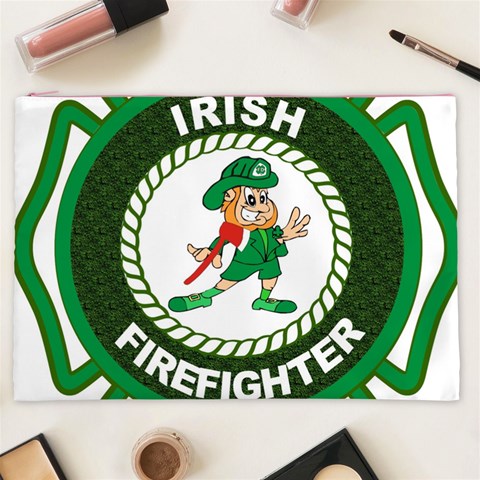 Irish Firefighter Cosmetic Bag (XXL) from ArtsNow.com Front