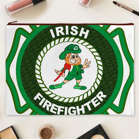 Irish Firefighter Cosmetic Bag (XXXL) from ArtsNow.com Front