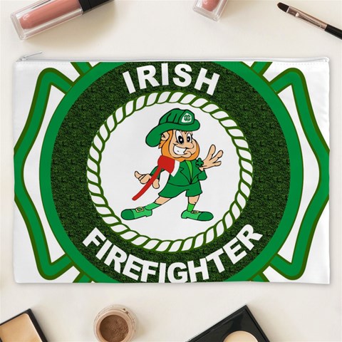 Irish Firefighter Cosmetic Bag (XXXL) from ArtsNow.com Front