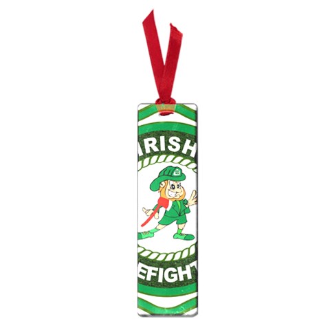 Irish Firefighter Small Book Mark from ArtsNow.com Front