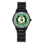 Irish Firefighter Stainless Steel Round Watch