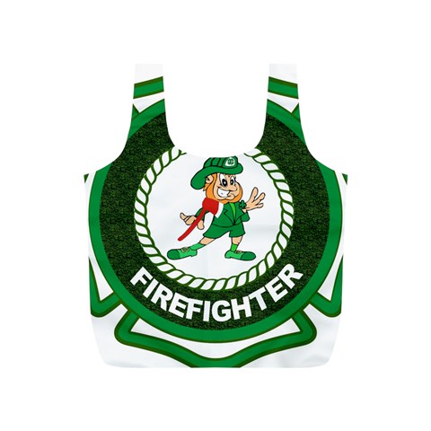 Irish Firefighter Full Print Recycle Bag (S) from ArtsNow.com Front