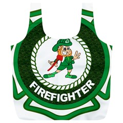 Irish Firefighter Full Print Recycle Bag (XL) from ArtsNow.com Front