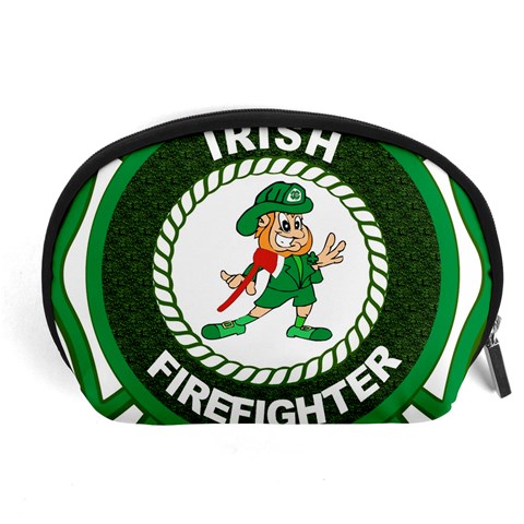 Irish Firefighter Accessory Pouch (Large) from ArtsNow.com Front