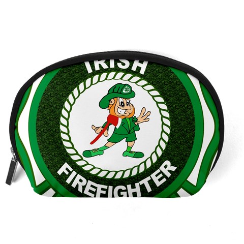 Irish Firefighter Accessory Pouch (Large) from ArtsNow.com Back