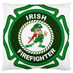 Irish Firefighter Standard Flano Cushion Case (One Side)