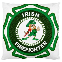 Irish Firefighter Standard Flano Cushion Case (Two Sides) from ArtsNow.com Front