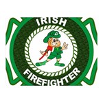 Irish Firefighter Double Sided Flano Blanket (Mini)