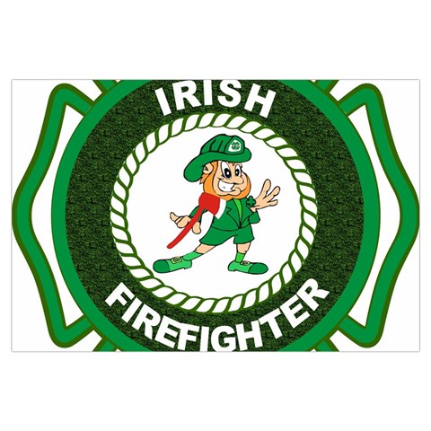 Irish Firefighter Samsung Galaxy Note 4 Case (Black) from ArtsNow.com Front