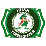 Irish Firefighter Samsung Galaxy Note 4 Case (Black)